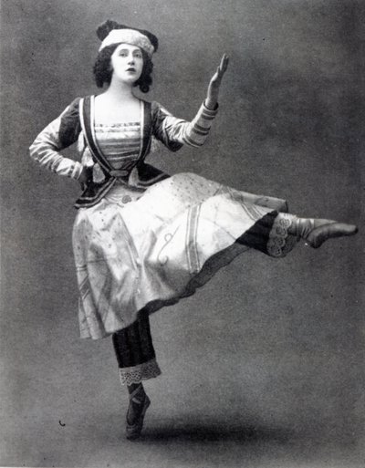 Tamara Karsavina nel balletto 